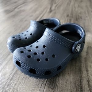 Crocs Toddler Boys C 6 Classic Blue Clog Synthetic Slip On Classic Style